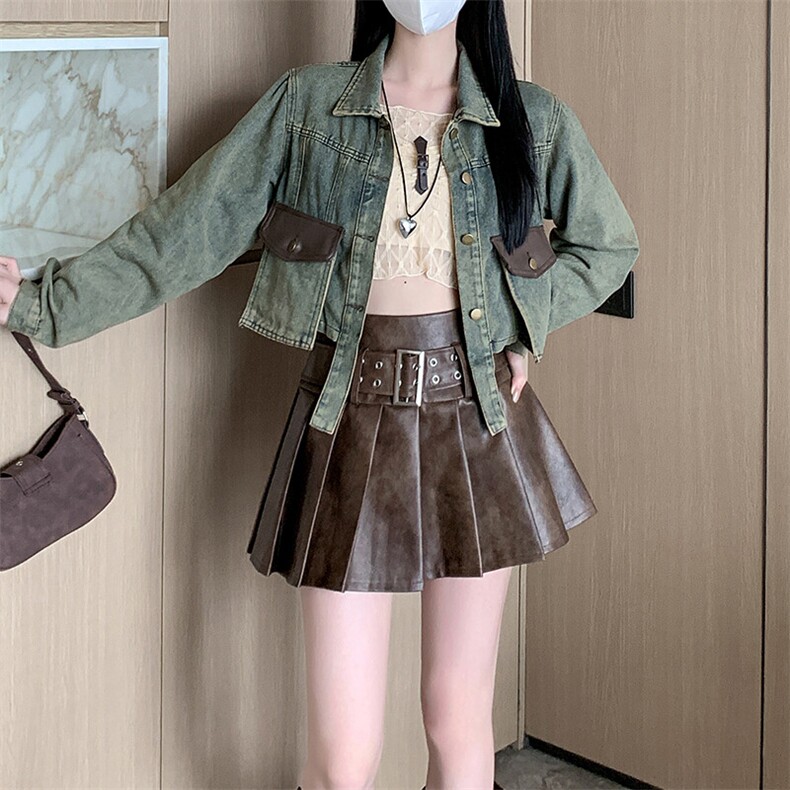 水洗复古美式牛仔外套女高街潮牌宽松情侣休闲宽松百搭NZ058-P88,男装工装外套,星座911-3