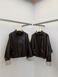 2025秋季新款宽松显瘦夹克机车服高级感图片