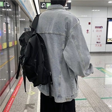 潮流夹克潮男春季牛仔夹克J8815P60，男装夹克，星座1116-2