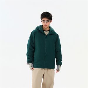 得物潮流高品质冬季连帽加绒加厚棉衣撞色棉服外套MY5568-P95图片