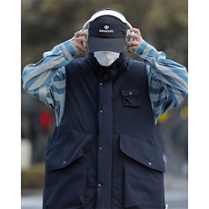 棉马甲男韩版潮流多口袋高街帅气2024冬季新款ins背心MF052-P58，男装背心/马甲，星座412-3