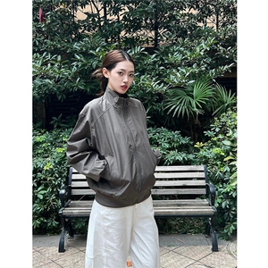 网图 秋装 三防立领夹克衫男美式复古运动外套棒球服 H1123 特P48图片