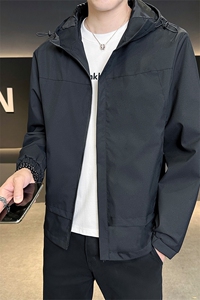 新款青少年店主风秋冬男时尚夹克连帽外套JK2688-P58 控88图片