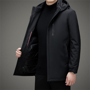 BAMJ-89055钱塘2020-2冬季厚款商务休闲中年男士简约羽绒服P200图片