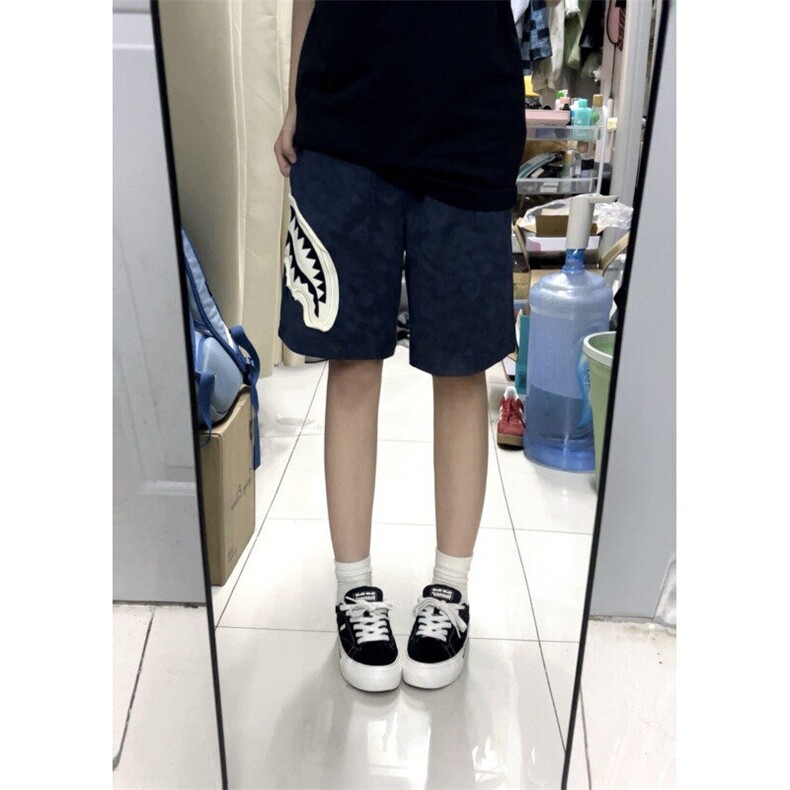 【有货】C3115CC-特P35鲨鱼嘴贴布绣运动休闲短裤男女,男装牛仔裤,星座1007（原301D）