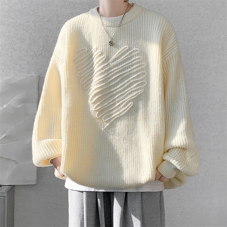 8XL-M特大码毛衣男高品质加厚宽松胖子毛衣针织衫MY1201P58控78，男装针织衫/毛衣，电商D206-1