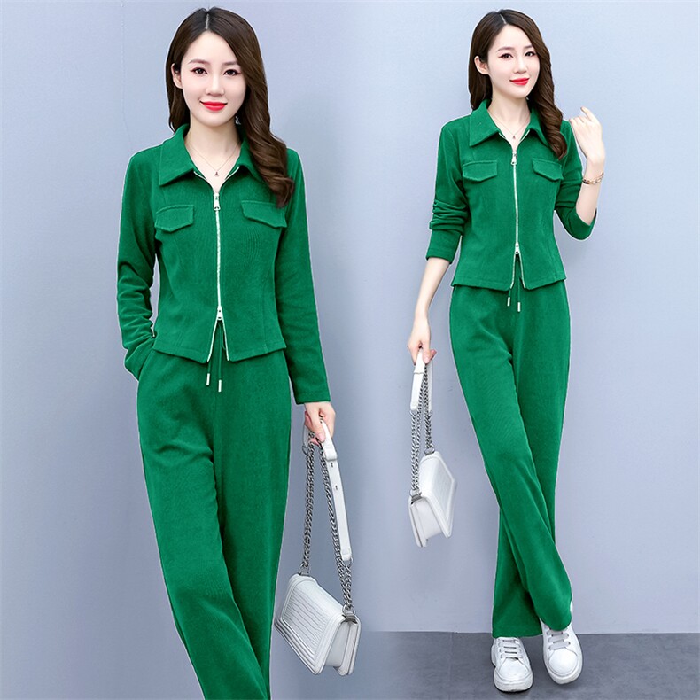 休闲运动套装女2025新款春秋时尚高端品牌妈妈洋端庄大气质两件套,女装套装/套裙,依如秀(原杭风阁)