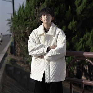 抖音2024重磅美式潮牌潮高中生工艺棉服外套A170-M826-TP85图片