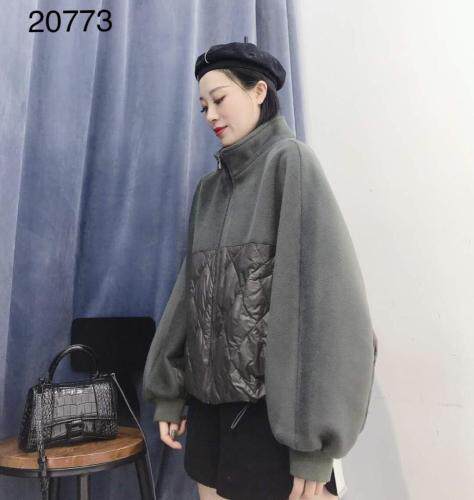 冬季新款羊绒拼羽绒，女装，琼卿格