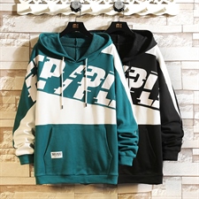 7XL-M大码连帽卫衣男2023秋季新款休闲宽松加肥加大码胖子上衣潮，男装卫衣，钱塘717(原712)