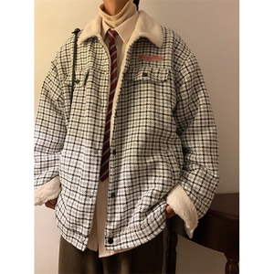 小香风内里羊羔毛翻领青春情侣大码外套棉衣XZ301A  MY89图片