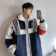 2025秋冬拼色内里羊羔毛夹克棉服M2003/P108控138(薄款P98控128），男装夹克，电商A148