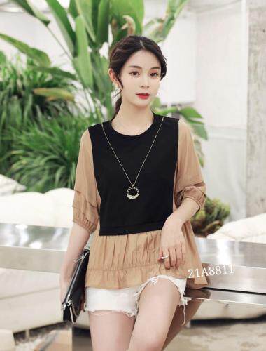 女人味小上衣，女装，美依菱