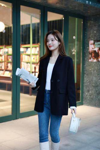 2021春款西装外套，女装西装，红雀纺