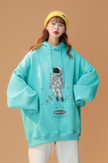 中性2024春季新品简约Uttlenger太空人连帽卫衣W292P35控58，男装卫衣，A247A