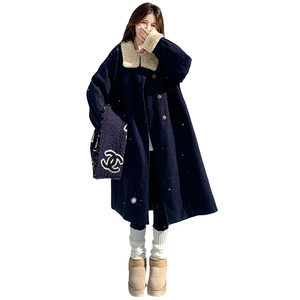 【新品上新】高级感毛呢内胆长款羽绒服2C326-W332-P325-K485图片