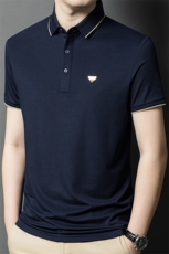 夏季薄款休闲Polo衫男士短袖翻领商务半袖体恤上衣男2024新款，男装Polo衫，电商B212（原钱塘6029）