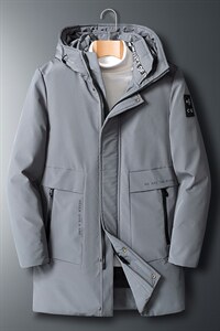 主推 90%白鸭绒M-8XL大码中长羽绒服 109-2198-P205图片