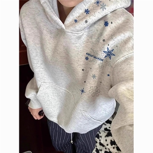 JY650-P42 重磅美式潮牌连帽长袖刺绣卫衣图片