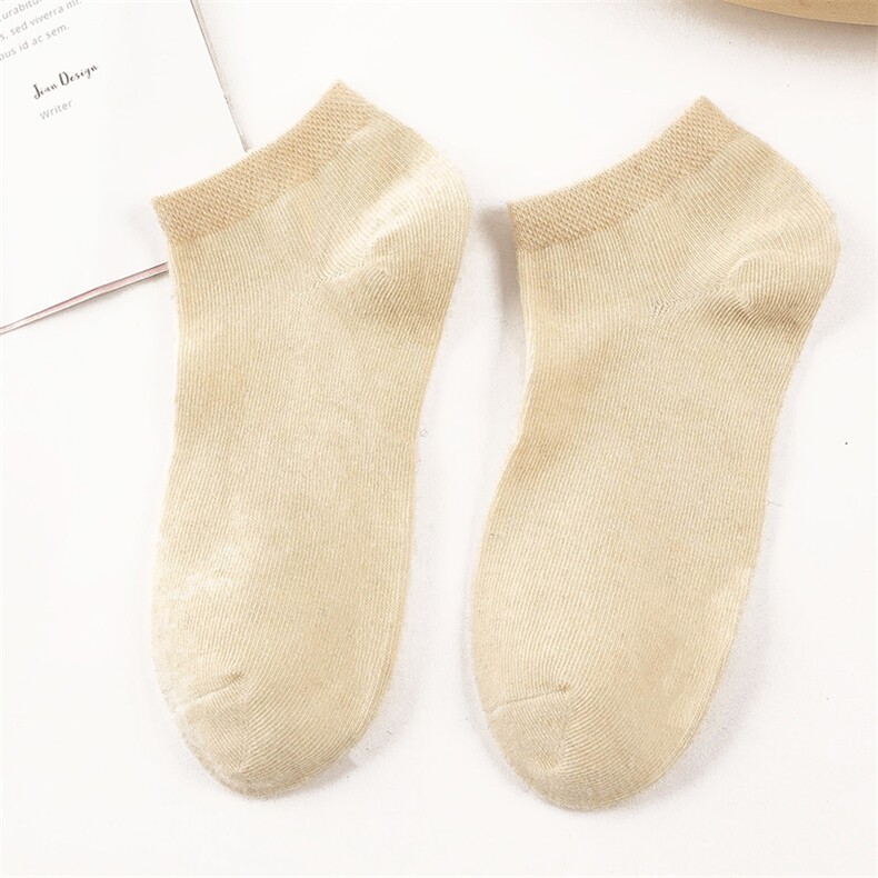 2025年秋季新款百搭双股加厚保暖平面船袜，袜子，锦驼羊绒