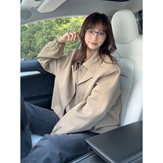 潮酷个性法式夹克舒适质感藏设计高阶休闲上衣HY826P75控118，男装夹克，电商A102B