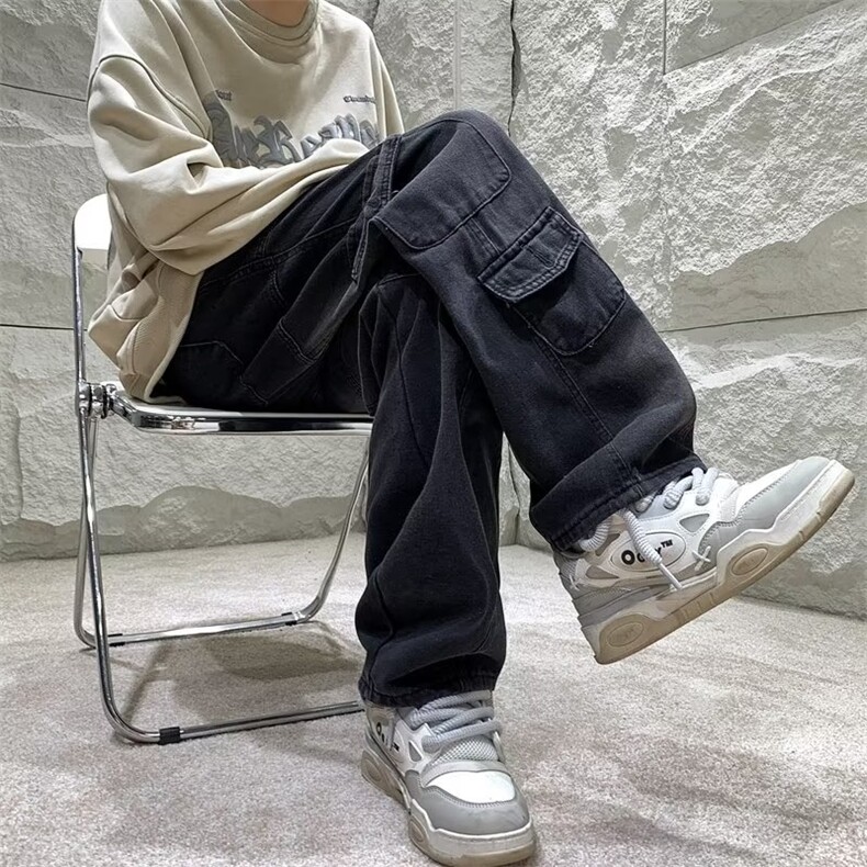 美式牛仔裤男款秋季长裤潮K6074P60,男装牛仔裤,星座1116-2
