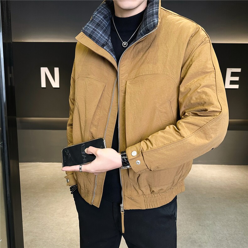 男士立领羽绒服抖音数据款标50已备货，男装羽绒服，星座414（原B263）