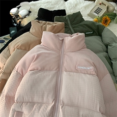 平铺新款潮牌棉袄外套玉米格加厚棉衣面包服A436-0899-P80，男装棉衣，电商A436