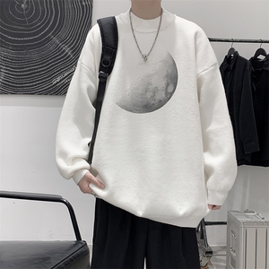 半高领毛衣男大码胖子针织衫毛线衣 M18426-P45 加绒款-P65图片