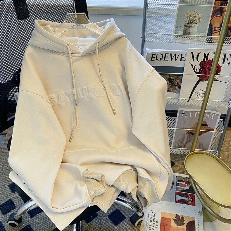 后包领双层帽加绒加厚卫衣E449-P60，男装卫衣，星座911-2(原星座613-2）