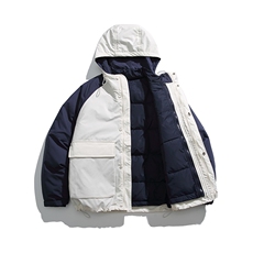 2026冬季新款男日系潮牌白鸭绒三合一羽绒服加厚外套YR22-F259，男装羽绒服，电商A101（原外27）