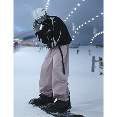新款防水束脚滑雪裤加绒内胆XZ604-K129JR-P75控108，男装休闲裤，星座604