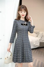 2021秋装连衣裙，女装连衣裙，恋语随风