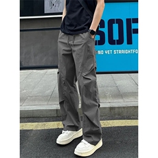 1014-1-KZ236-特P40美式褶皱工装裤男夏季薄款速干伞兵裤，男装工装外套，星座1014-1