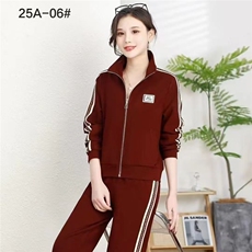 高档运动服套装女春秋妈妈2025新时尚洋气显瘦休闲卫衣两件套，女装大码女装，娇莉