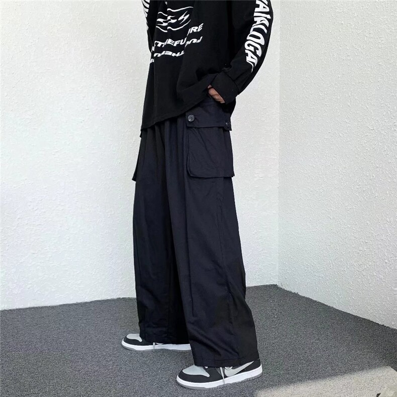 男春季潮流时尚休闲长裤工装裤KZ57P34图片