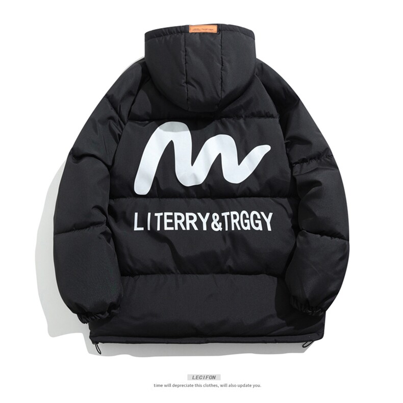 新款棉衣男女棉服连帽冬装棉袄面包服加厚外套3356-P65控98,男装棉衣,星座207