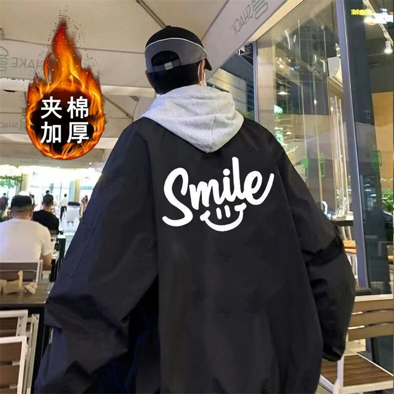 美式复古高街棒球服外套男女秋冬潮牌痞帅飞行员学生情侣夹克图片