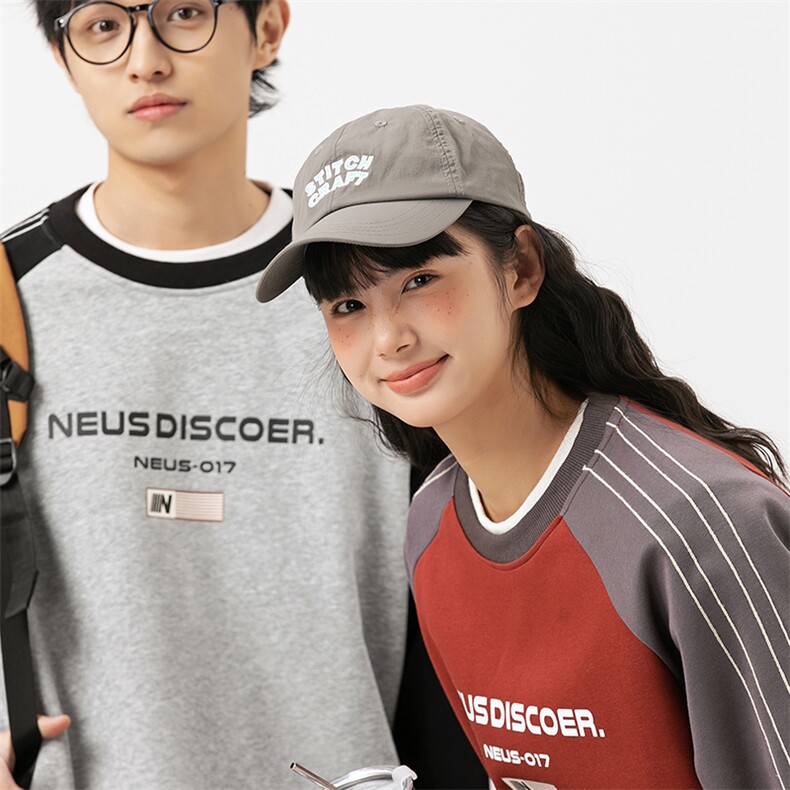 2026春季新款男装日系潮牌宽松拼色卫衣开衫休闲外套WY582-F89,女装短外套,电商A101（原外27）