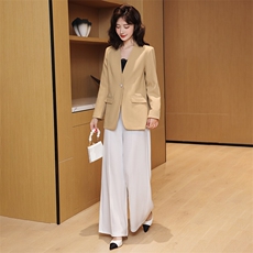 西装外套女2025春秋新款气质时尚休闲减龄炸街设计感百搭西服上衣，女装西装，卡杰菲
