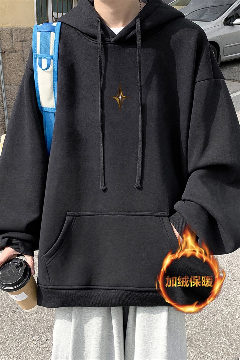 抖音供货、复合重磅加绒现货连帽卫衣宽松D223A-JR-WY2363-特P40,男装卫衣,电商019-1
