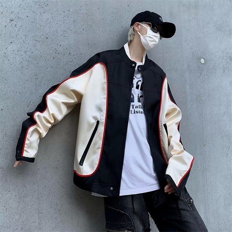 秋季青春流行男夹克文艺潮外套FK72P55,男装夹克,星座1116-2