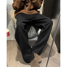 新款弯刀卫裤加绒加厚XZ604-K125JR-P50控78，男装休闲裤，星座604