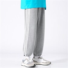 秋季现货主推青少年大码休闲条纹束脚卫裤九分裤男K9169P38，男装休闲裤，电商B226