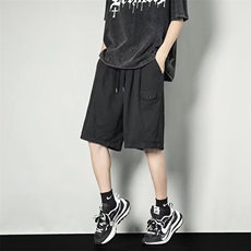 2024夏季日系复古潮牌工装短裤高街宽松休闲五分裤现货K7721-P30，男装牛仔裤，星座512-3