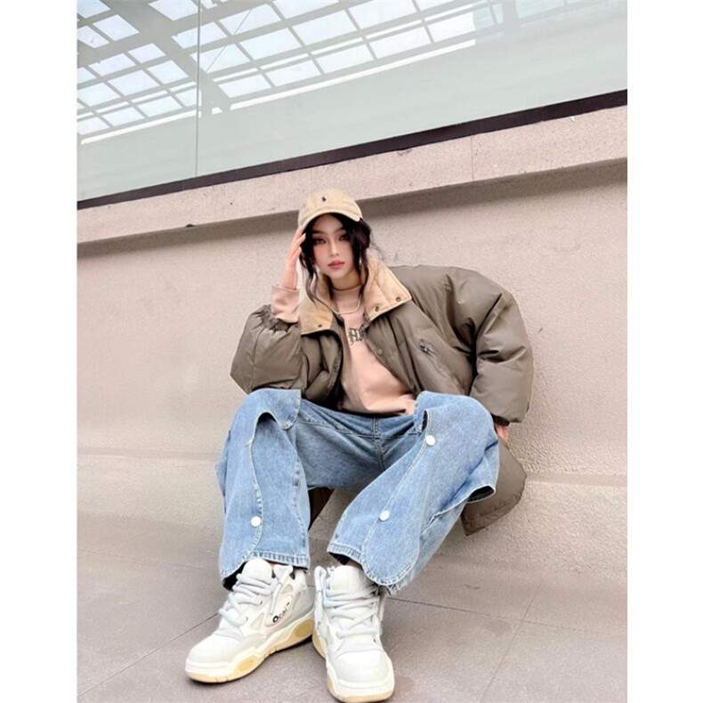 小众羽绒棉服男冬季加厚外套小个子棉衣oversize潮棉袄M8133,男装棉衣,星座1116A（原606A-3）