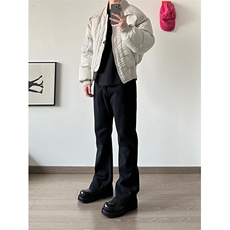 【有货】JR5002CC-特P115弧形飞行夹克棉服男加厚机车棒球服外套，男装夹克，星座1007（原301D）