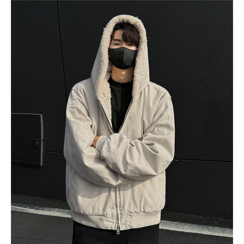 冬复古cleanfit座山雕冬季加绒加厚外套男工装棉服夹克D380P118,男装夹克,电商A335-1（原A458）