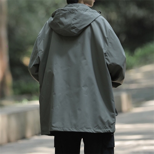 新款连帽冲锋衣夹克男山系户外潮流宽松休闲外套JK2306-P68图片