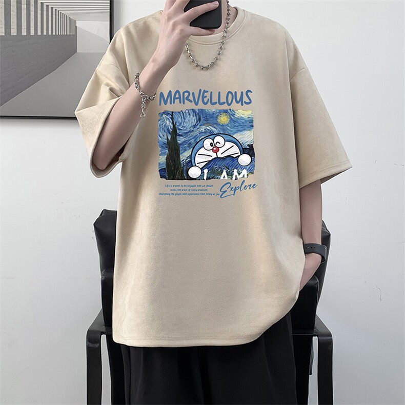 麂皮绒短袖t恤男大码半袖男JD82391-P25,男装T恤,电商A040